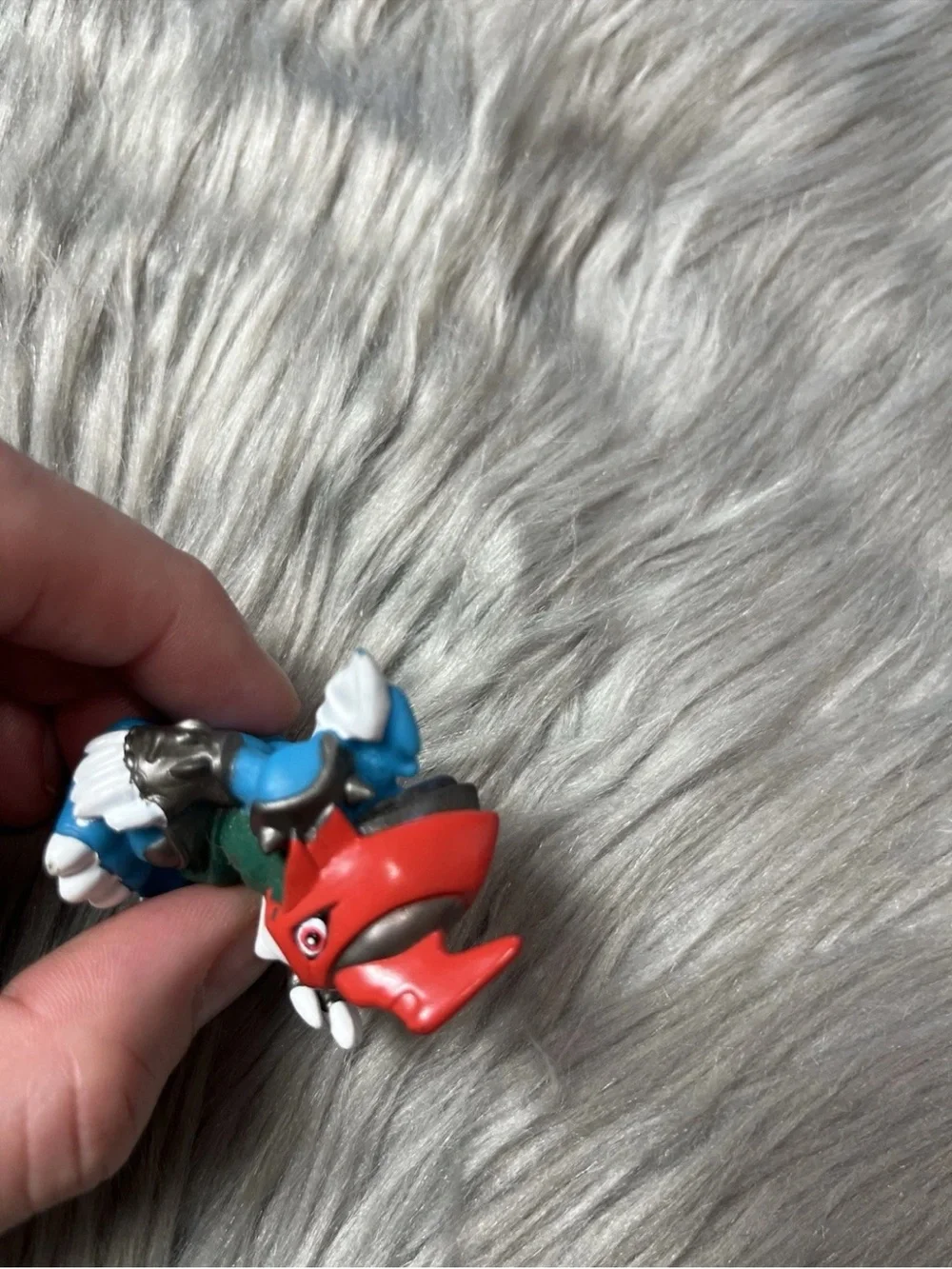 Vintage 2000 Digimon Paildramon Finger Puppet Bandai Figure